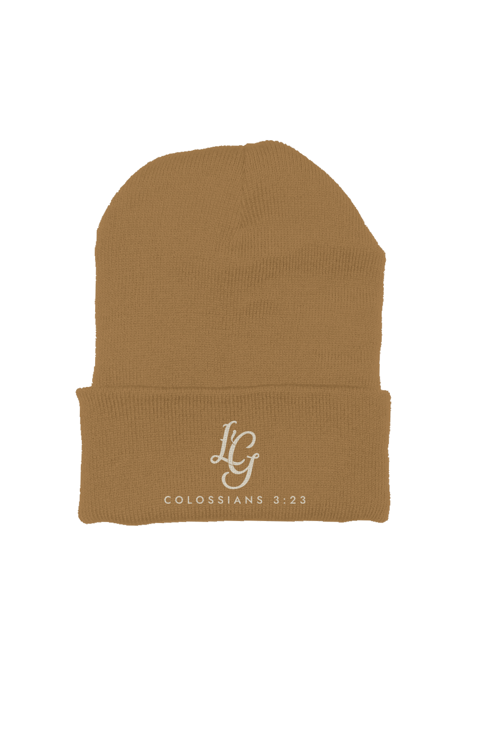 LGCY Monogram Embroidered Beanie