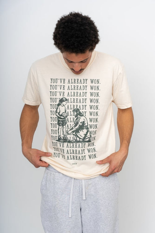 LGCY You've Already Won Tee front